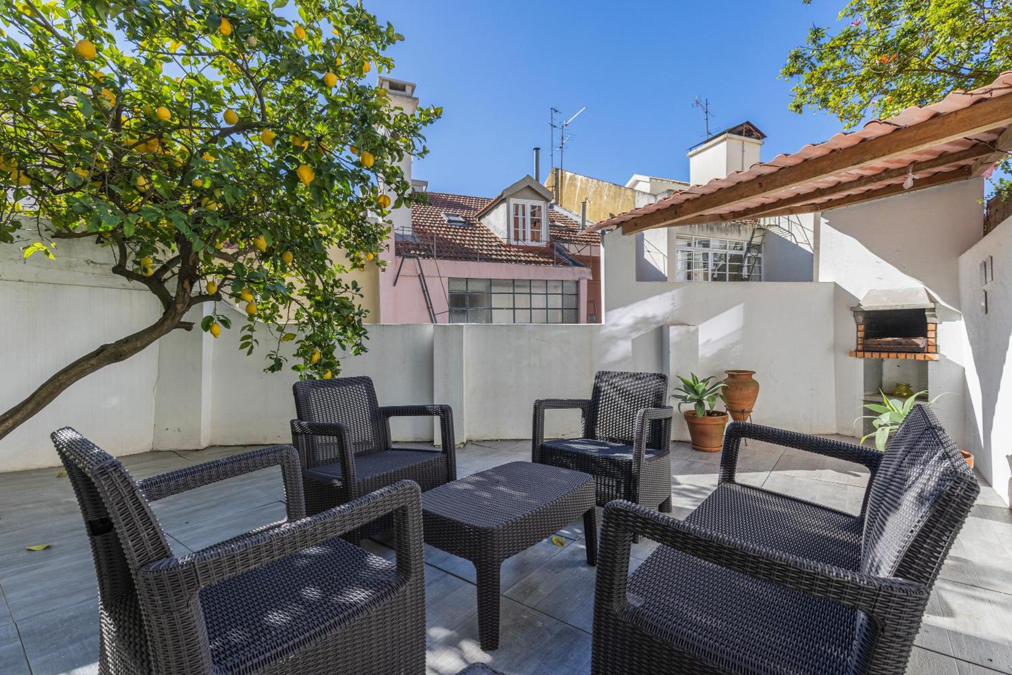 Apartamento Moderno Com Terraco Lissabon Exterior foto